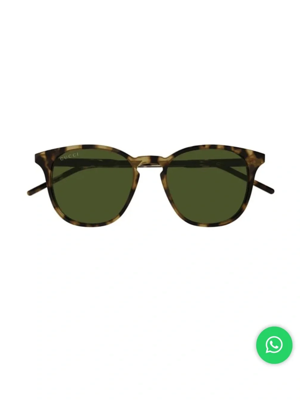 Gucci Tortoiseshell Sunglasses with Gold Plaque Gucci GG1157S 003